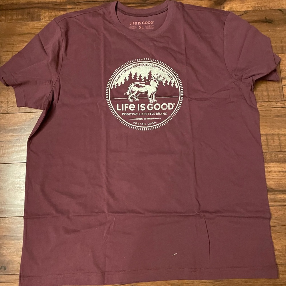 Life is good® Lifestyle Dog Graphic T-Shirt - Short Sleeve